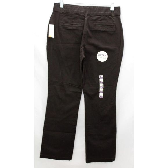 Gloria Vanderbilt “Charlene” Ultra Twill Black Capris Womens Size 6 Short NWT - Picture 2 of 13